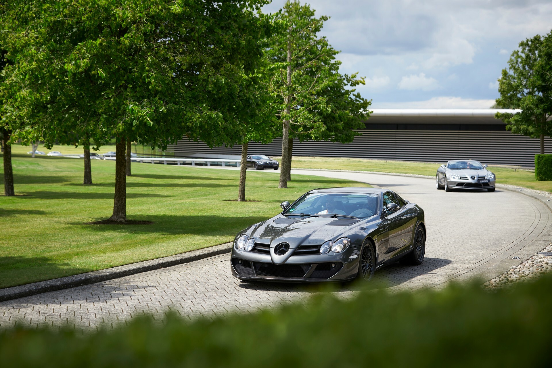 Mercedes Benz SLR MCLAREN двигатель