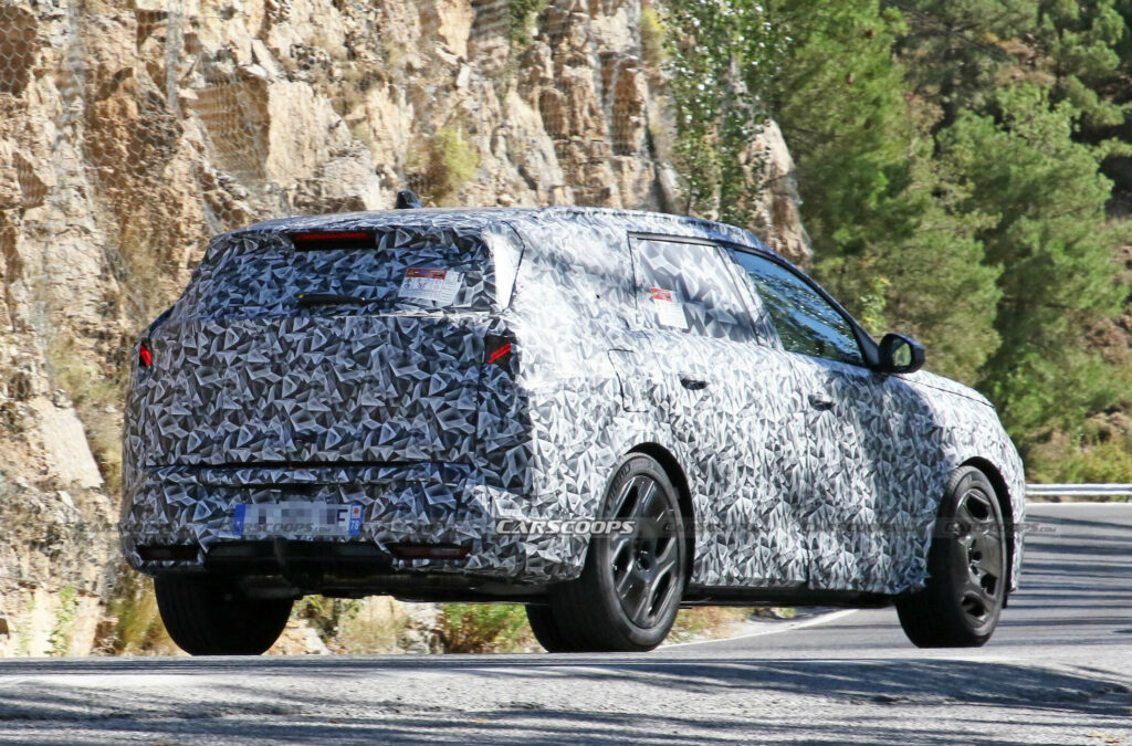 Square-Jawed 2024 Peugeot 5008 Makes Spy Debut, But Slinkier 3008 Will  Launch First