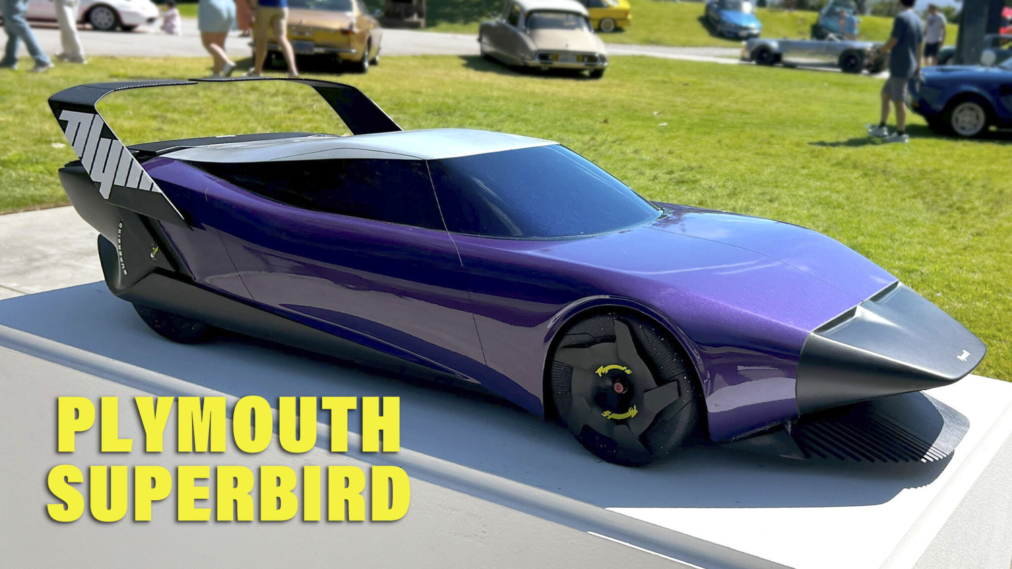 2045 Plymouth Superbird EV Concept Is The Perfect Homage To A Legend