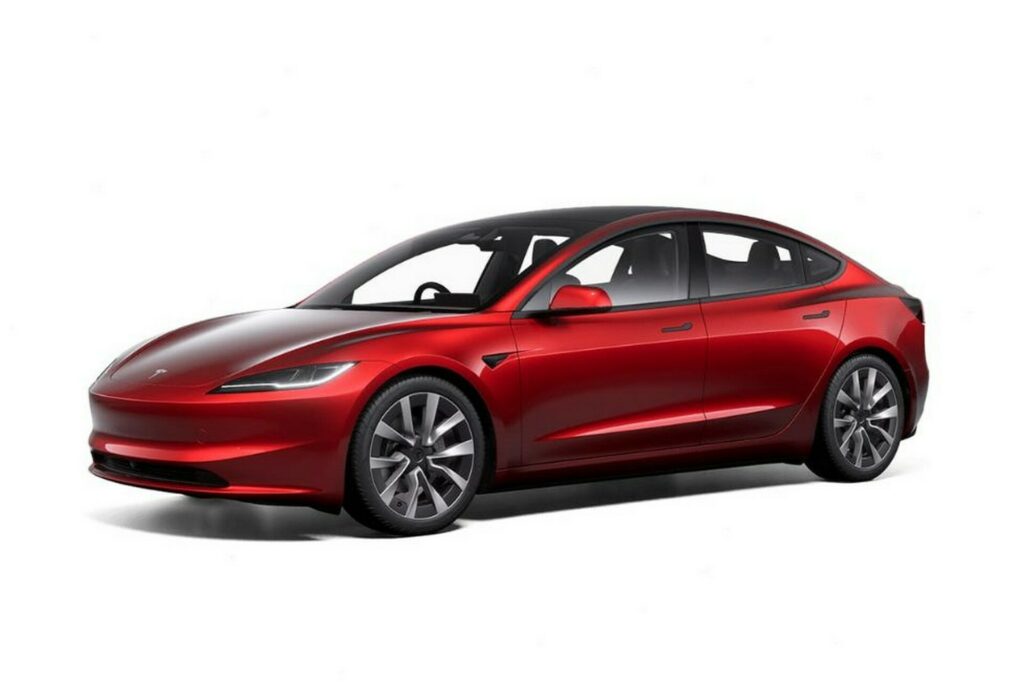 El Tesla Model 3 2024 se ve mejor, tiene más alcance y un interior más agradable