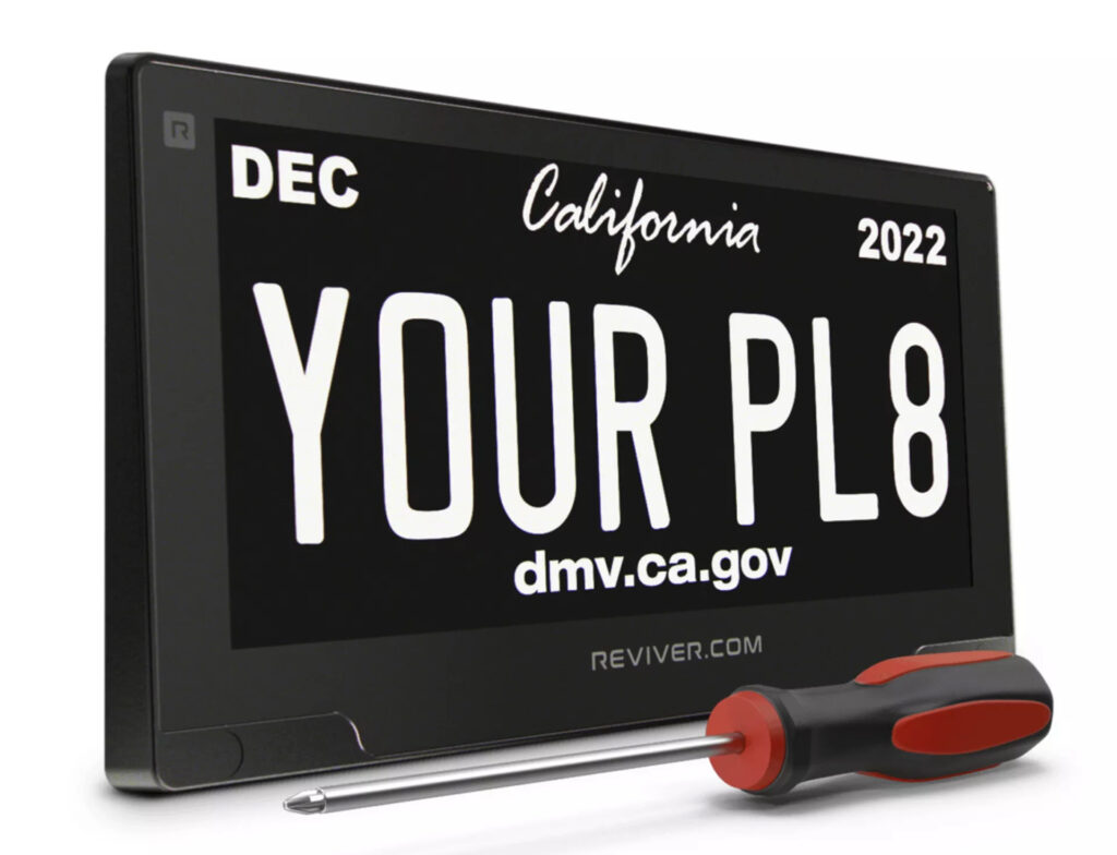  Ford Is First OEM To Offer Digital License Plates