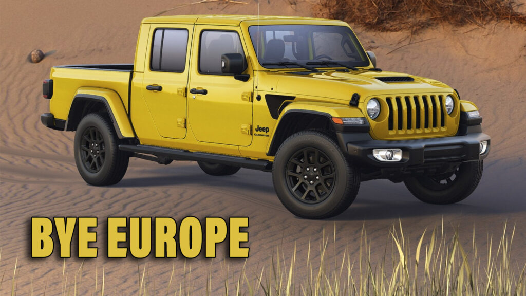  Jeep Gladiator FarOut Final Edition Waves Goodbye To Europe