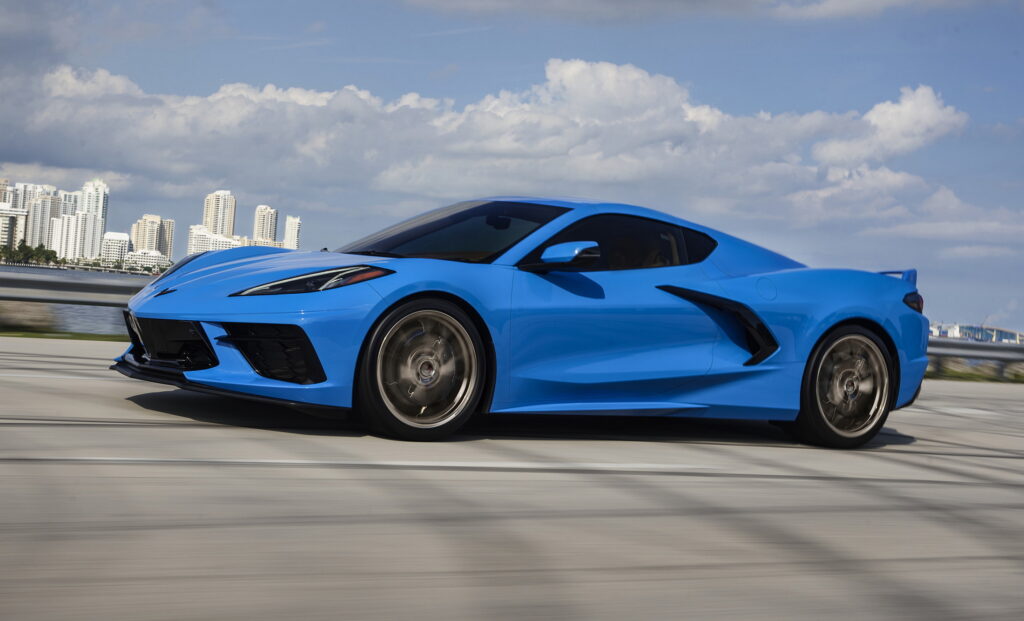 2025 Corvette C8 Redesign May Drop “Wall Of Buttons” | Carscoops