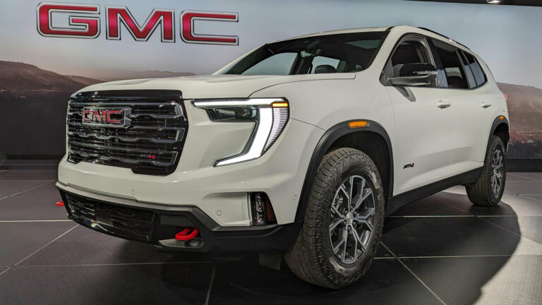 2024 GMC Acadia Grew Nearly A Foot Due To Covid And Changing Customer ...