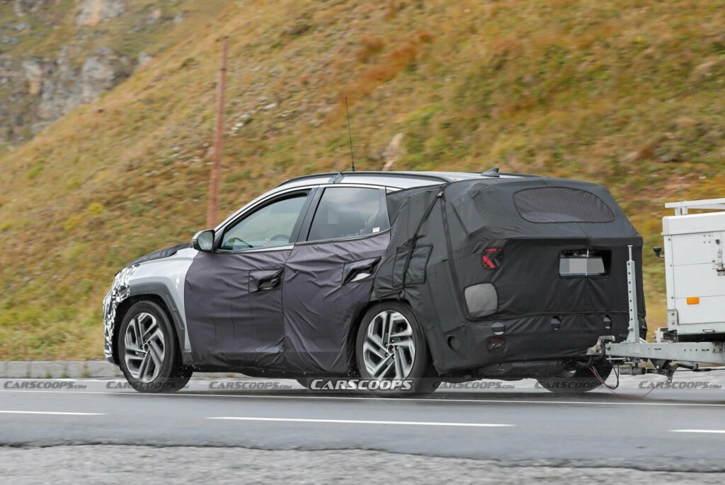  2025 Hyundai Tucson Shows Off New Grille And Updated Lighting Units