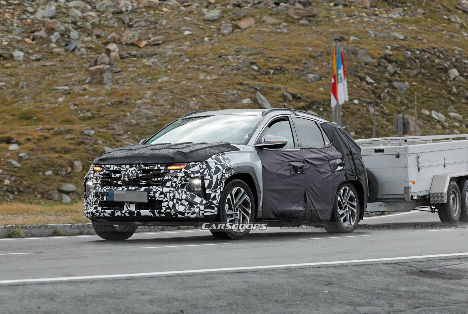 2025 Hyundai Tucson Shows Off New Grille And Updated Lighting Units