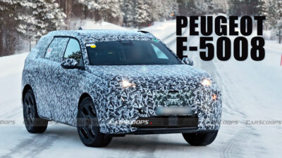 Peugeot E-5008 Electric SUV Makes Spy Photo Debut [UPDATE]