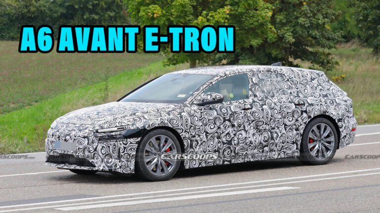 2025 Audi A6 Avant E-Tron Is A BMW I5 Touring Alternative For 4-Ring ...