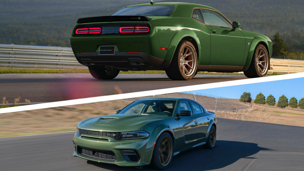  Dodge Charger And Challenger R/T Scat Pack Swinger Head To Europe