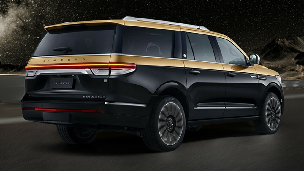 Lincoln Navigator Black Gold Edition Debuts In China