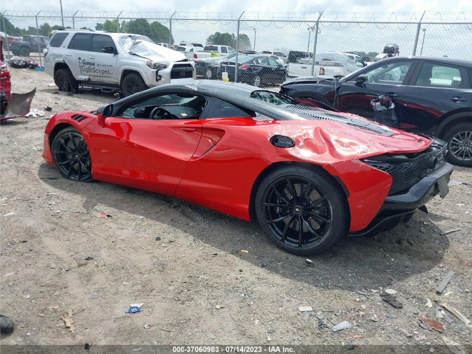 This Destroyed McLaren Artura Is A Very, Very Sad Sight | Carscoops