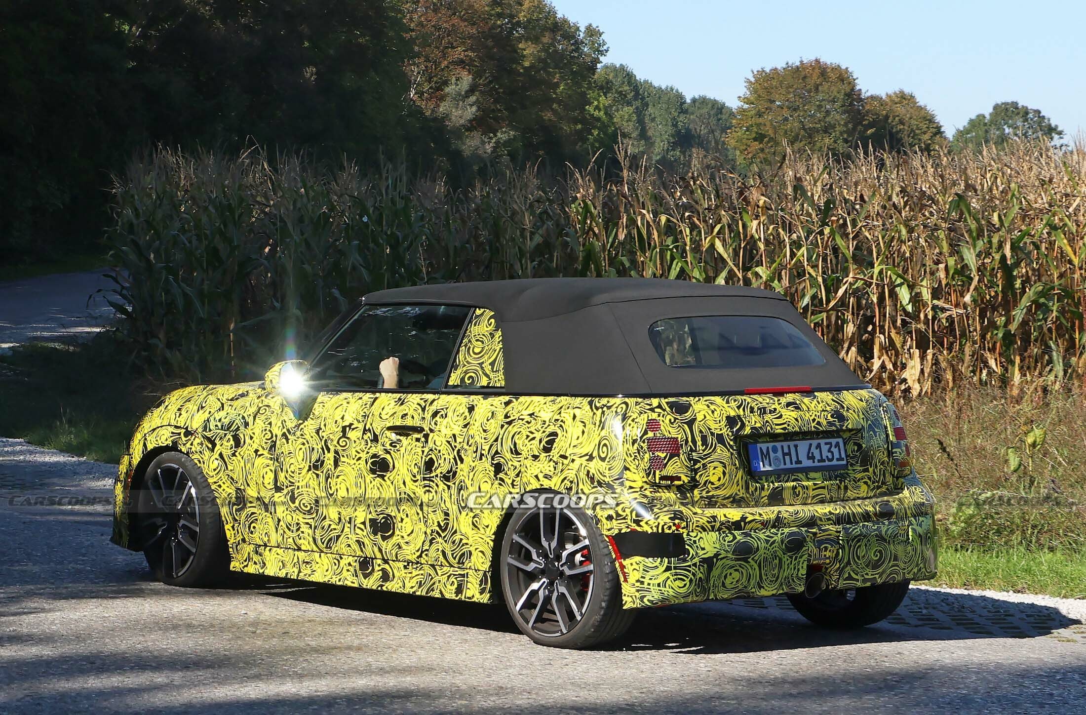 2025 Mini Convertible Spied For First Time With Old-School ICE Power ...