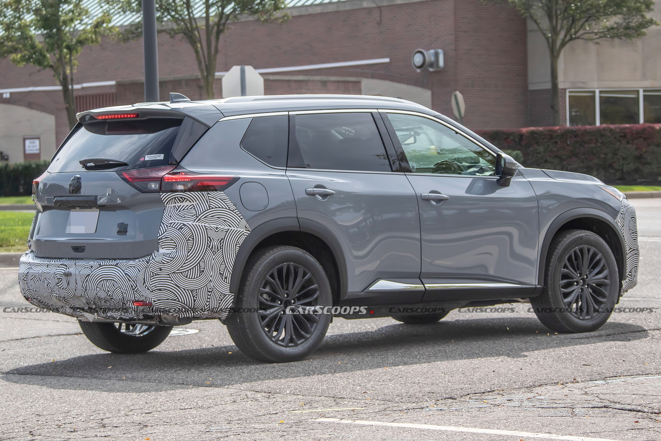 2024 Nissan Rogue Facelift Breaks Cover Early Carscoops   Nissan Rogue X Trail Scoop 15 