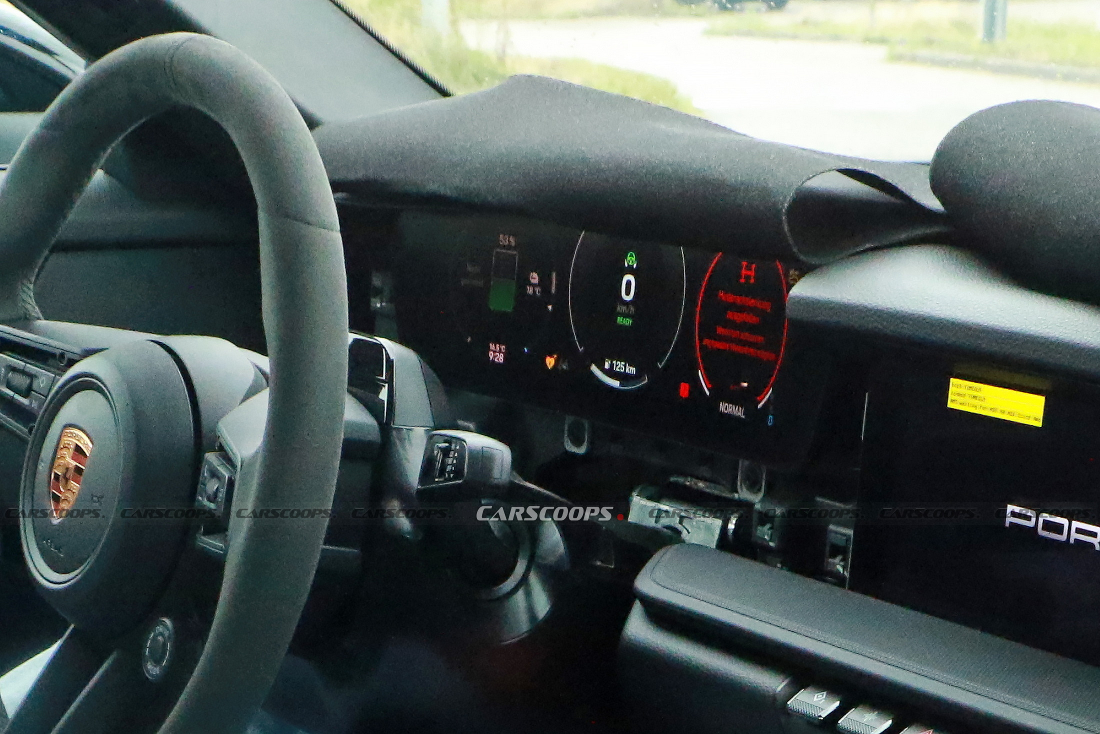 2025 Boxster EV First Look At The Interior Of Porsche’s Electric