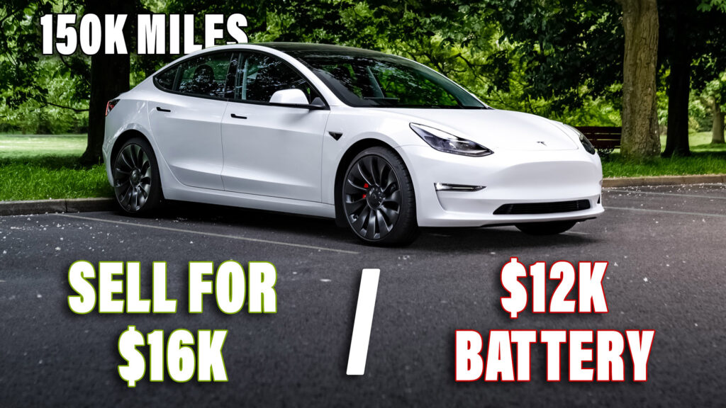 Tesla Model 3: Second Hand Range & Battery & Cost