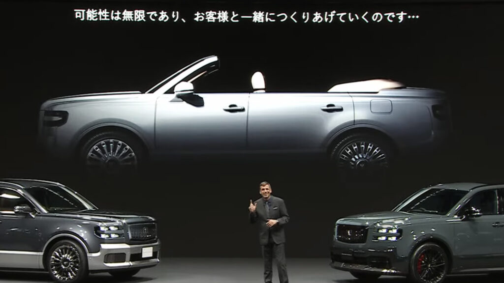 Toyota Century SUV Shown In Sporty GRNM And Luxurious Cabriolet Forms ...