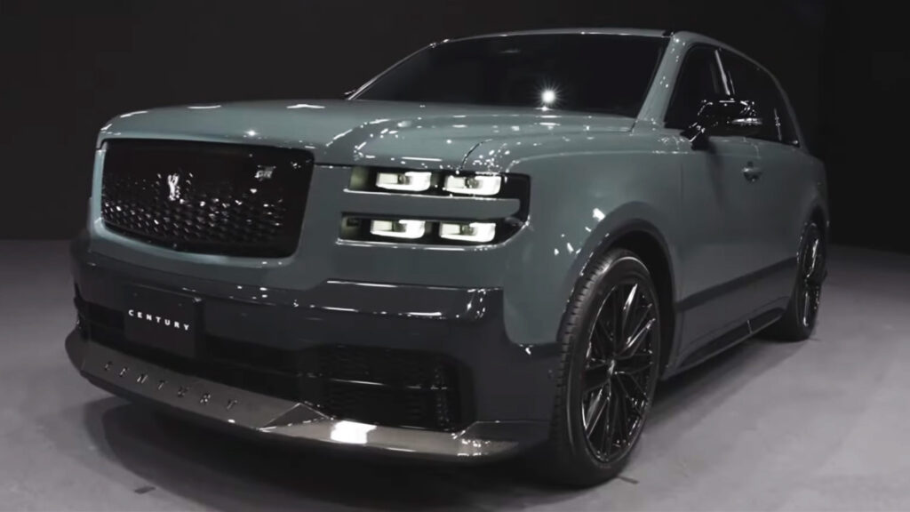 Toyota Century Suv Shown In Sporty Grnm And Luxurious Cabriolet Forms 