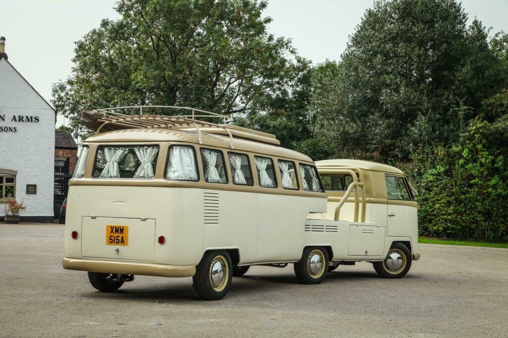 This Audi S3-Powered Volkswagen Bus With Another Bus As A Camper Is An  Absurdly Fun Way To Go Camping - The Autopian