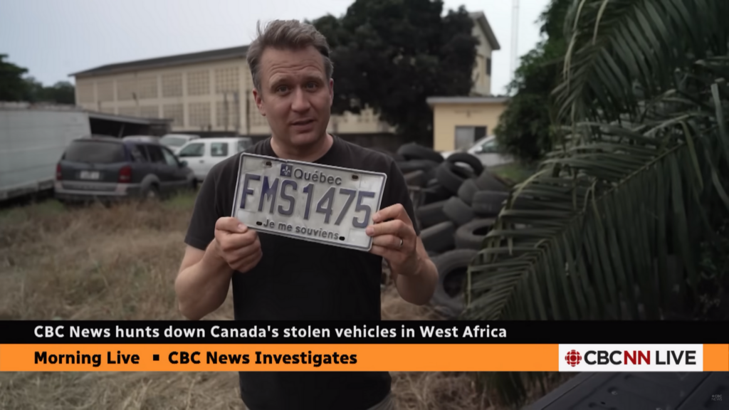  Stolen Canadian Cars Are Flooding West African Markets