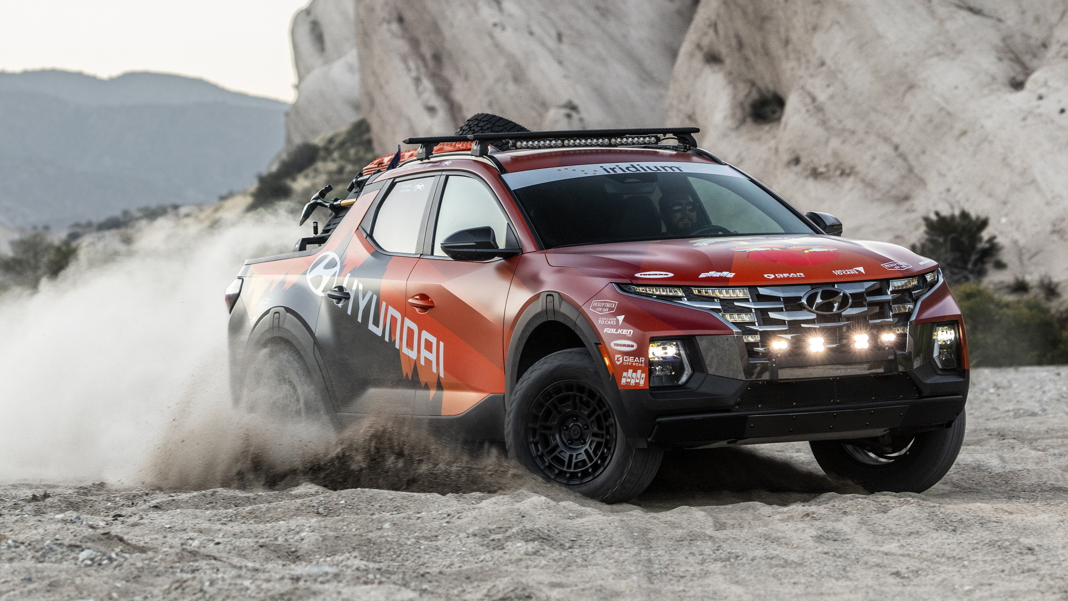 Hyundai Unveils Custom Off Road Santa Cruz For 2023 Rebelle Rally