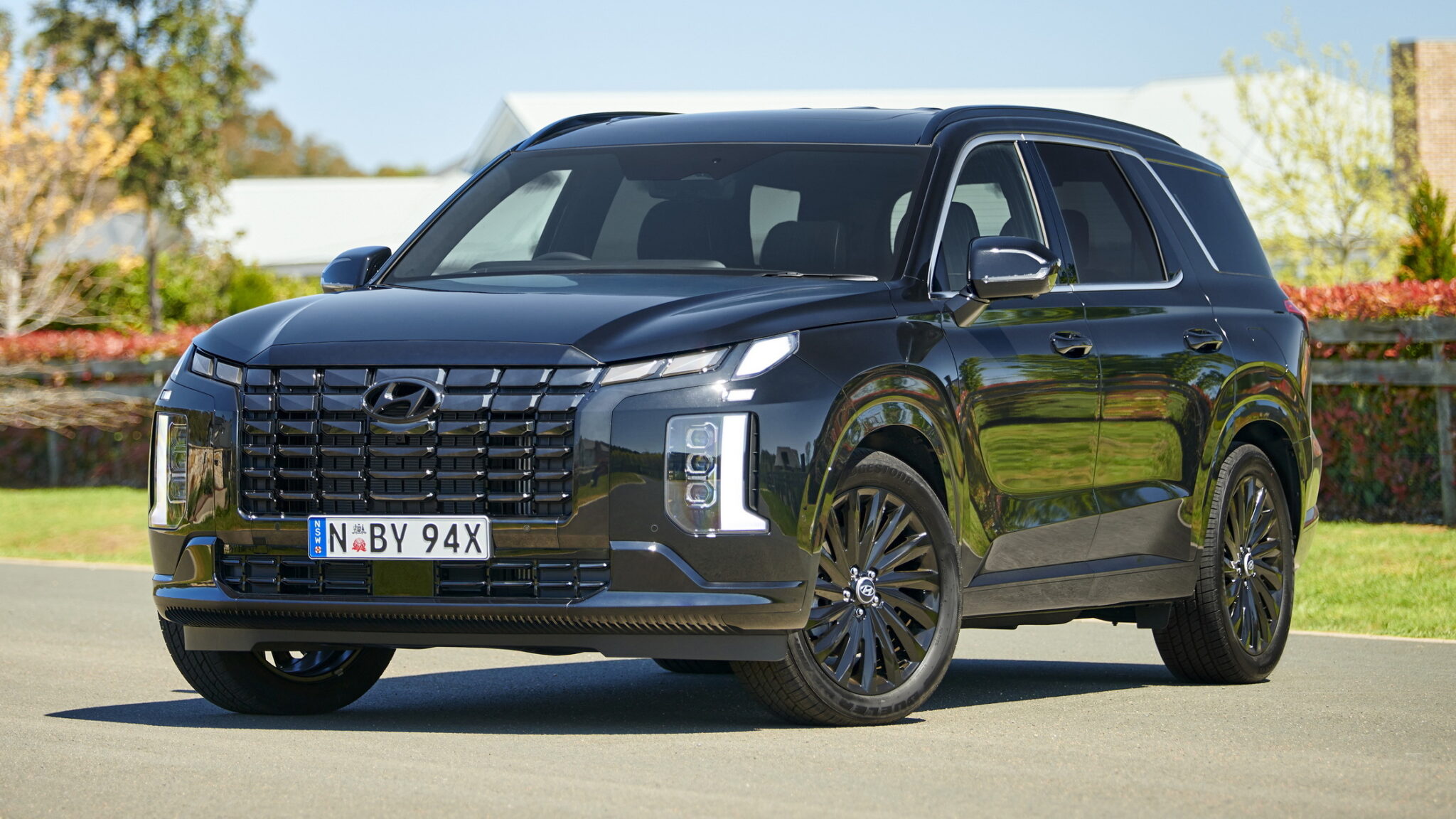 2024 Hyundai Palisade Gets New Calligraphy Black Ink Trim In Australia