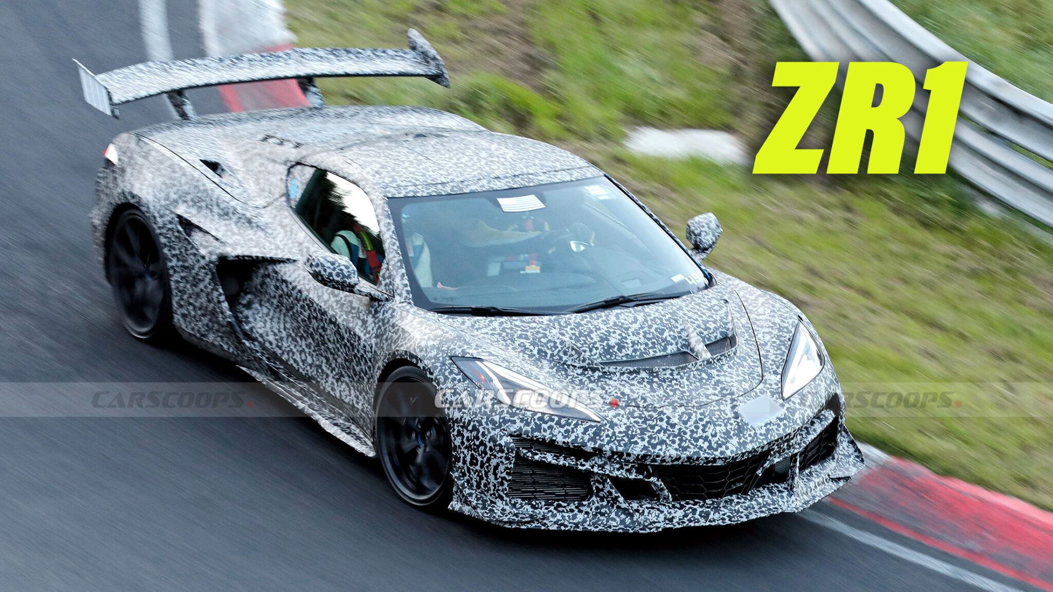 2025 Corvette ZR1 Spied On The Nürburgring, What Lap Time Do You Think 