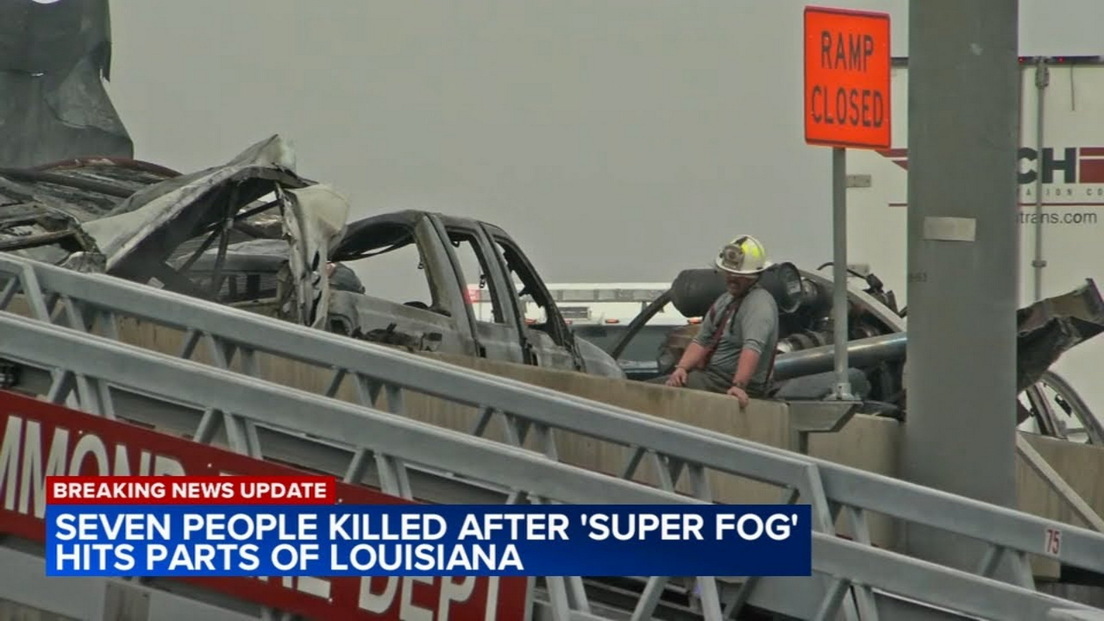 Super Fog Causes Deadly 168 Car Pileup in Louisiana Carscoops