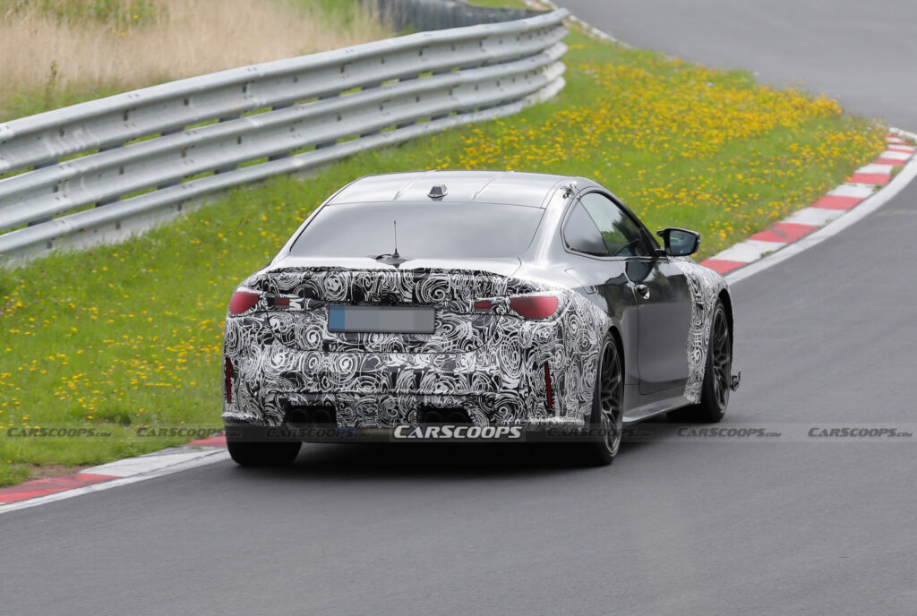 BMW M4 CS Looks At Home Hot-Lapping The 'Ring
