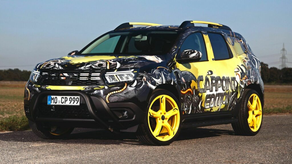  Dacia Duster Gains Monster-Themed Wrap And 20-Inch Wheels