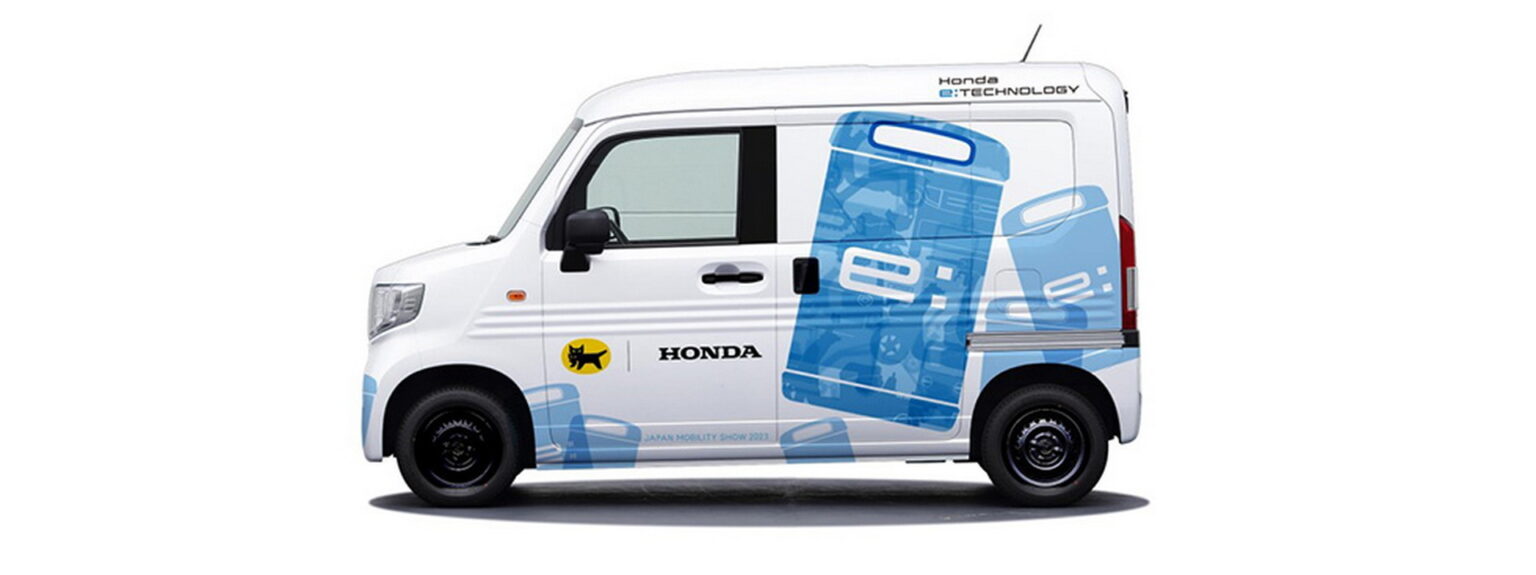 Honda To Trial Removable Batteries In Electric Delivery Van Concept ...