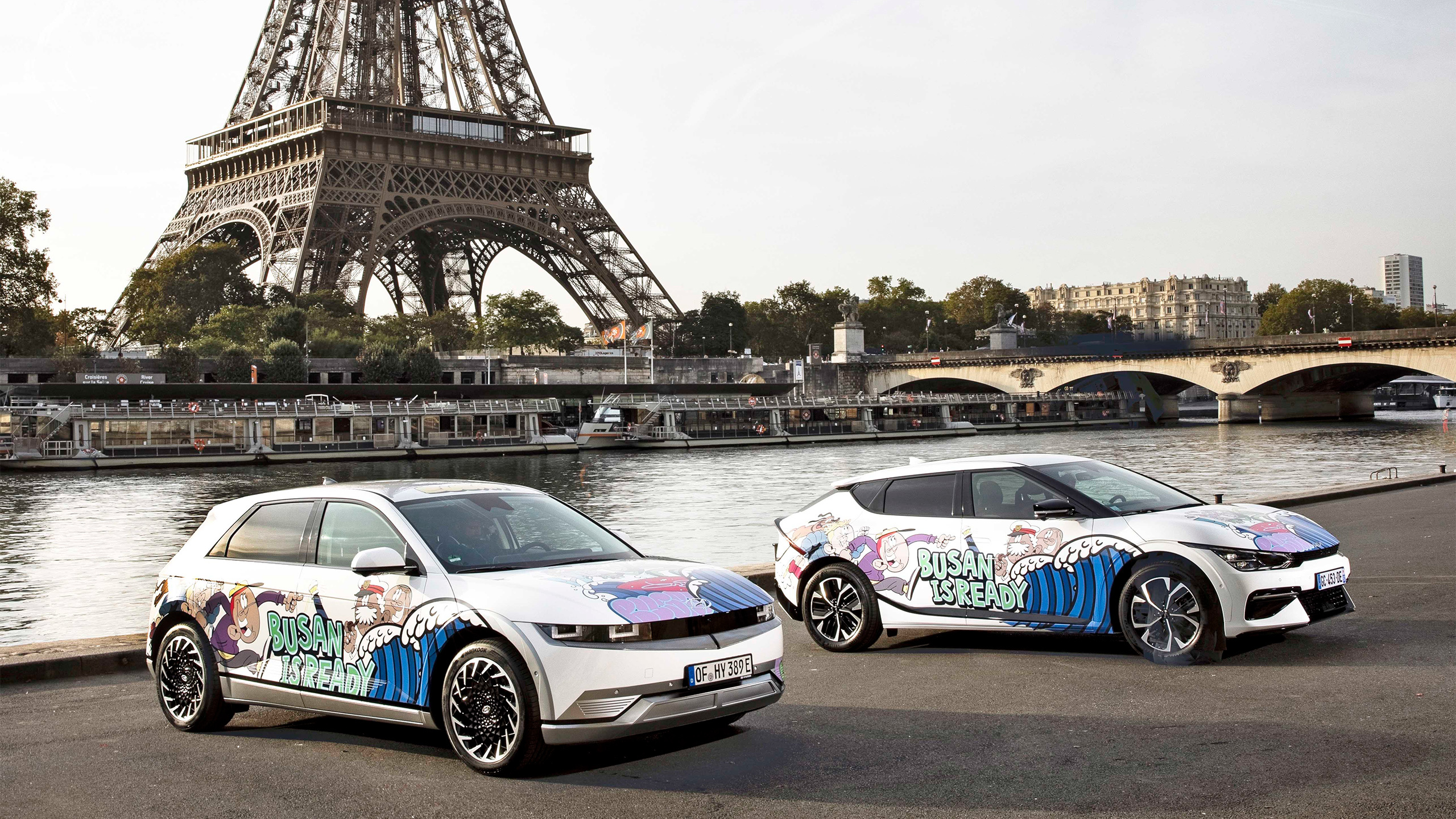 Hyundai Brings 10 Special Art Cars To Paris To Support Busan’s 2030 World Expo Bid