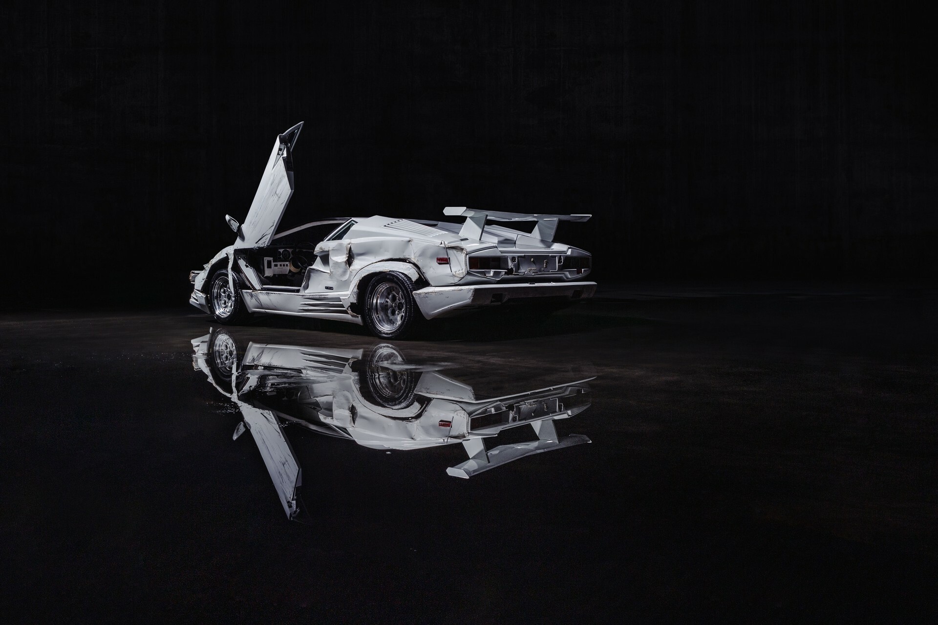 Wolf Of Wall Street’s Wrecked Lamborghini Countach Heading To Auction ...