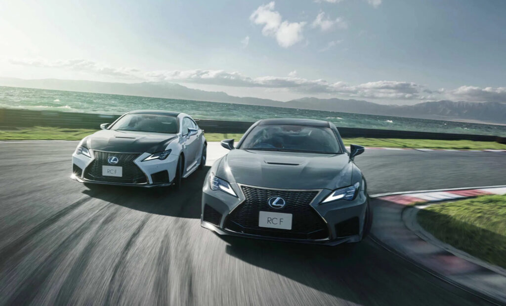 New Lexus RC F Limited Editions Sound Like They Were Named By AI