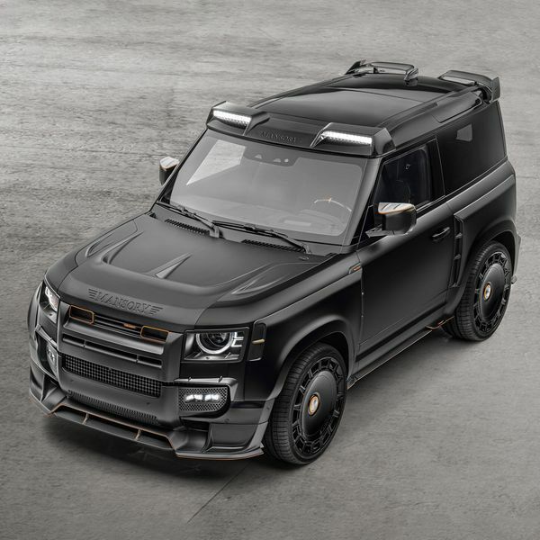 Mansory's Land Rover Defender V8 Black Edition Is The Ultimate