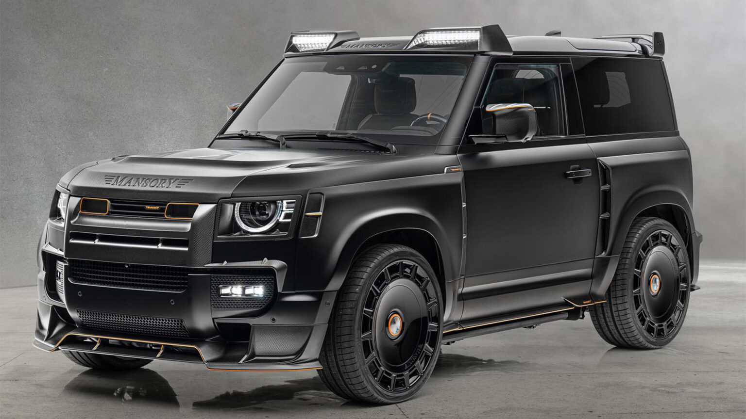 Mansory’s Land Rover Defender V8 Black Edition Is The Ultimate Pose ...