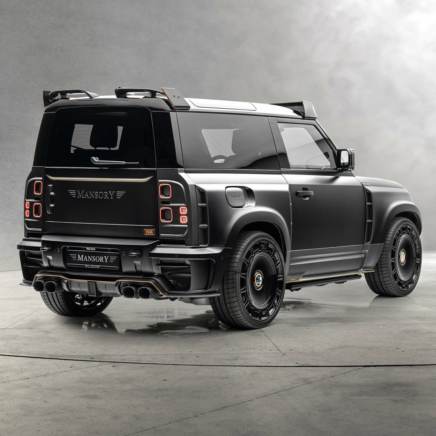 Mansory’s Land Rover Defender V8 Black Edition Is The Ultimate Pose ...