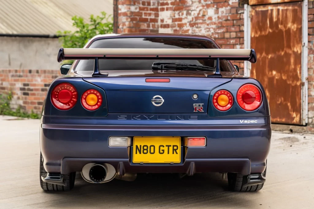  Nissan Skyline R34 GT-R Painted In Midnight Purple III Is A Perfect Poster Car