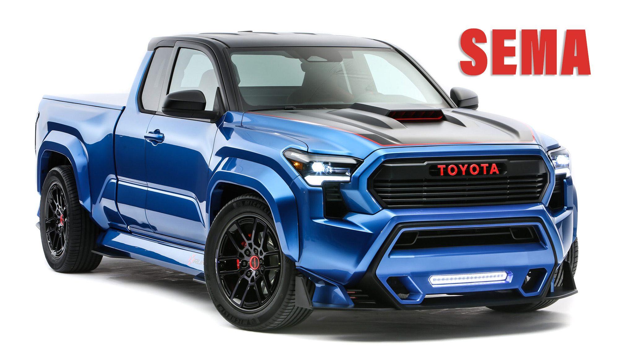 Toyota's 421 HP Tacoma X-Runner Concept Is Putting Sports Trucks
