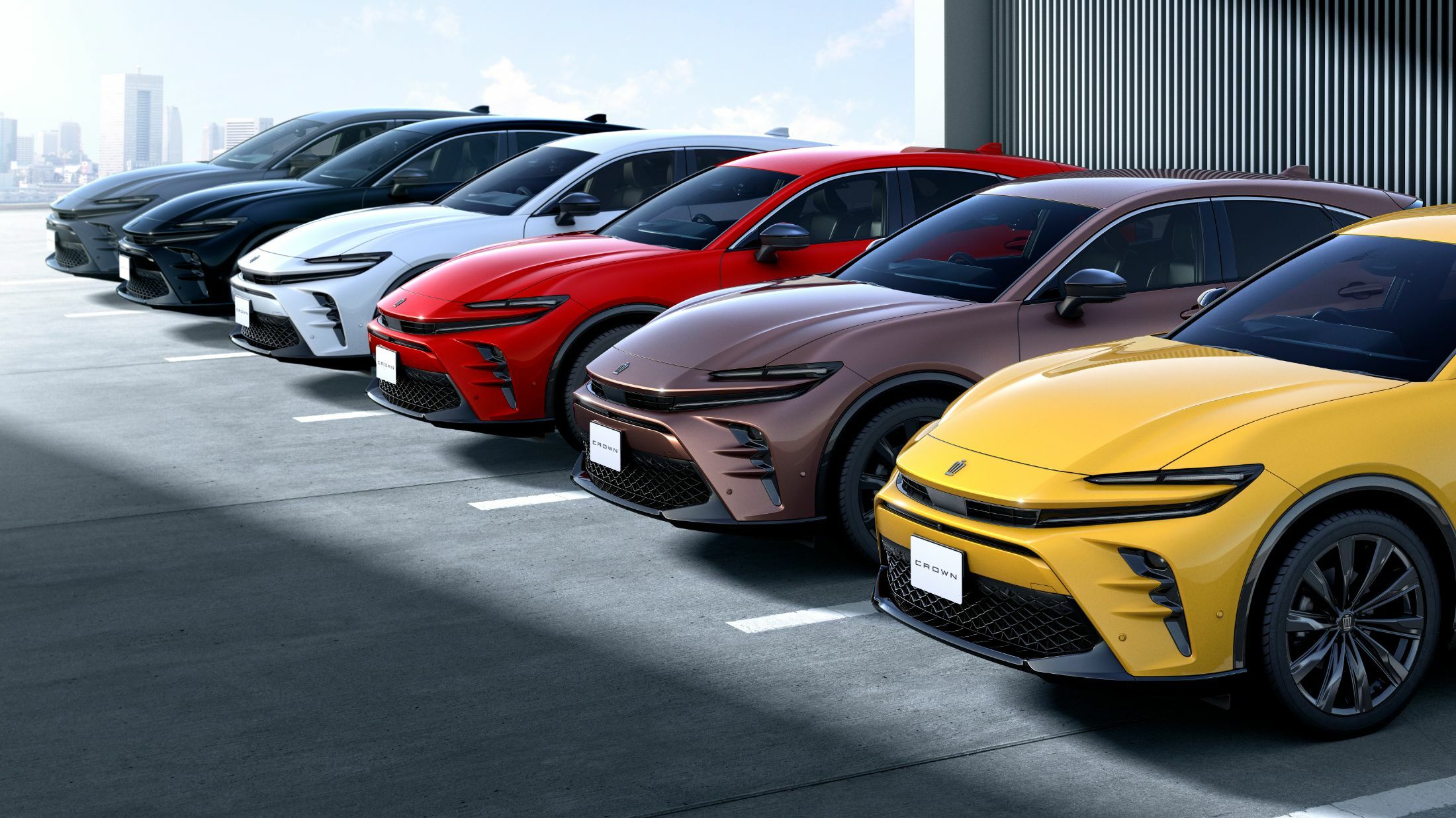 Toyota Crown Sport SUV Launches In Japan With A Ferrari Purosangue