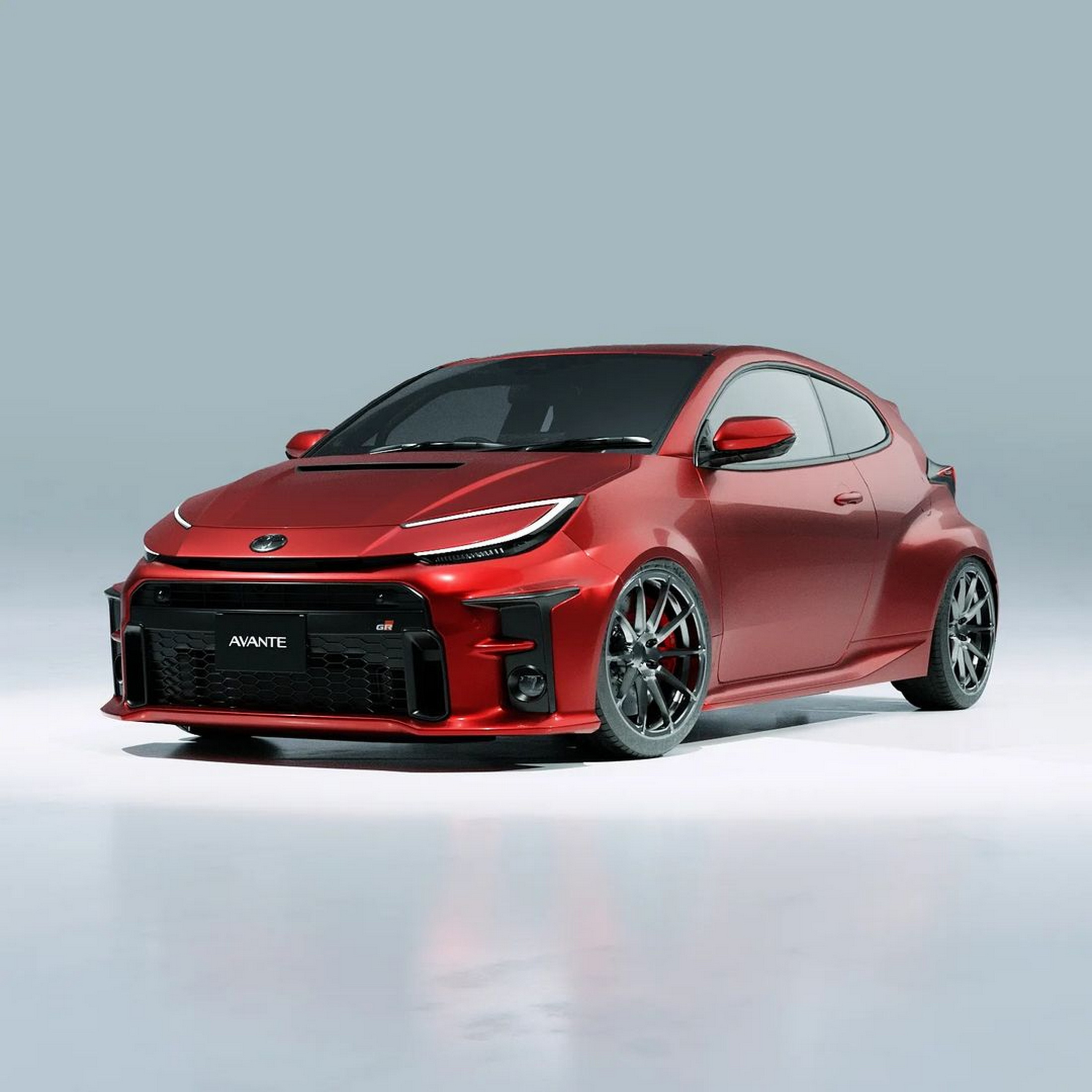 What If The 2025 Toyota GR Yaris Got A Prius Like Facelift Carscoops