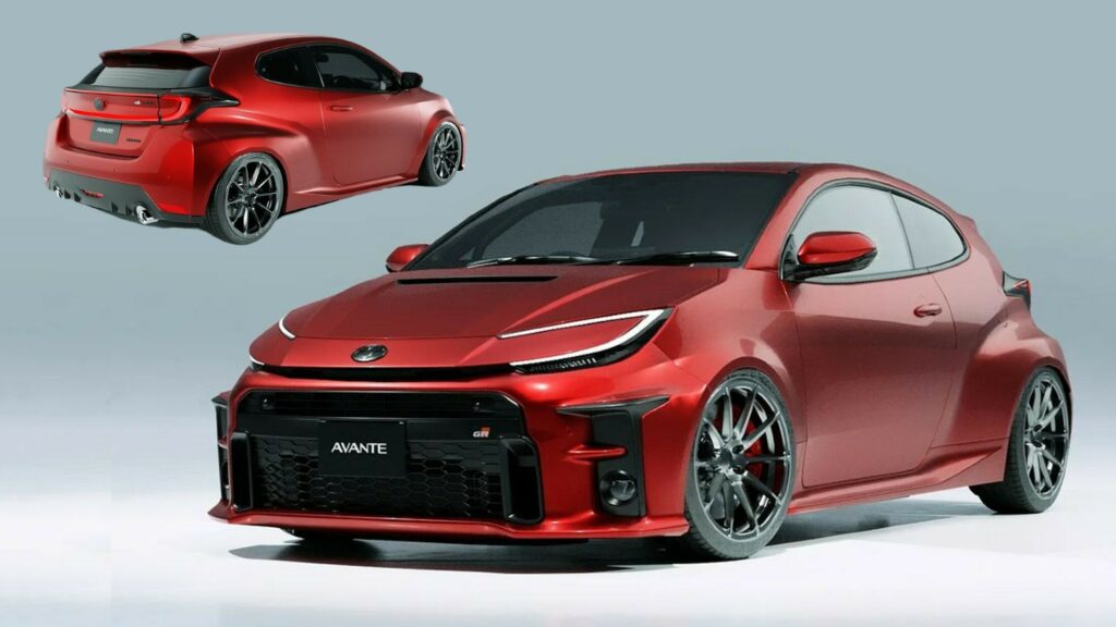 What If The 2025 Toyota GR Yaris Got A Prius-Like Facelift?