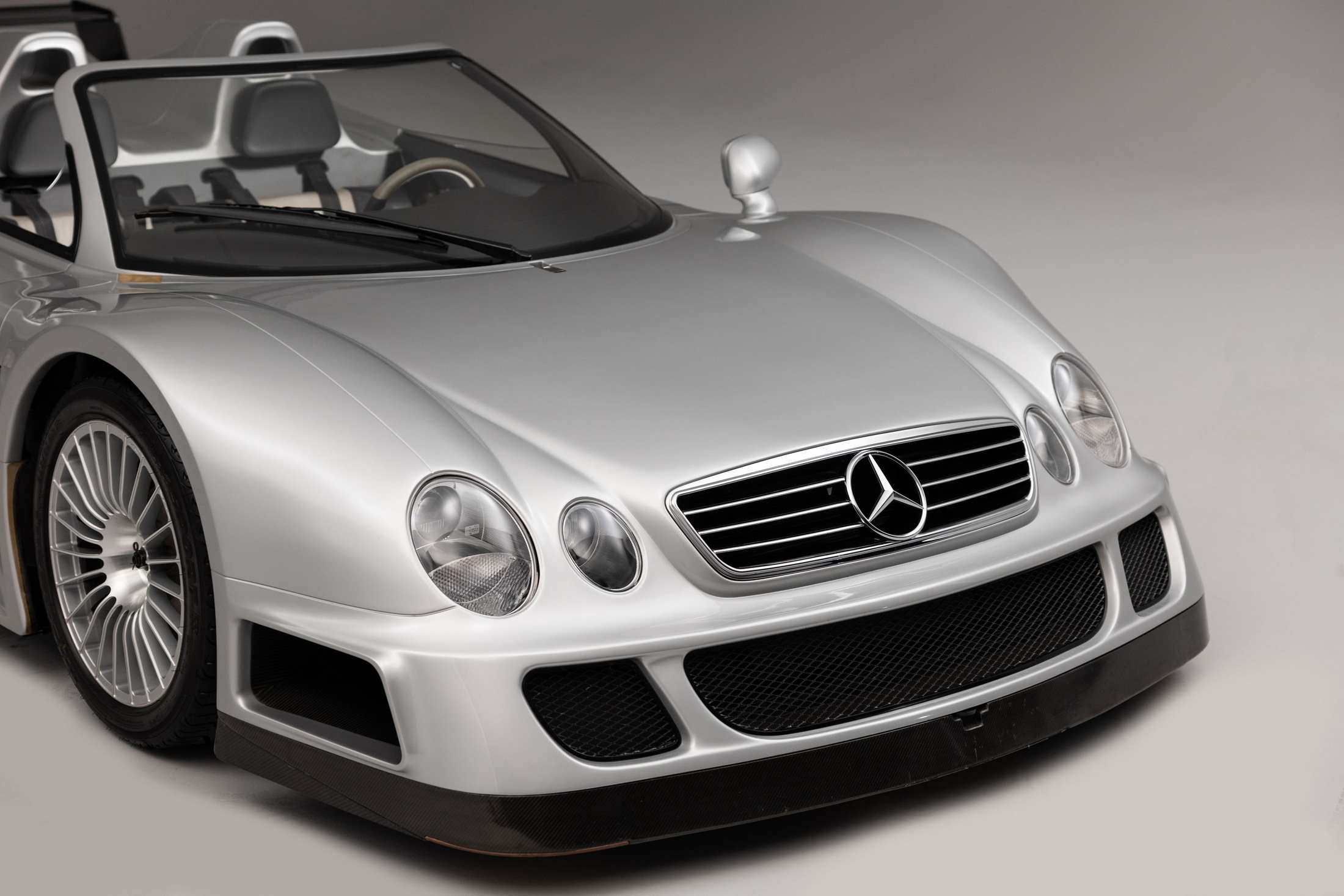 One Of Just Six Mercedes Clk Gtr Roadsters Could Sell For Million Carscoops