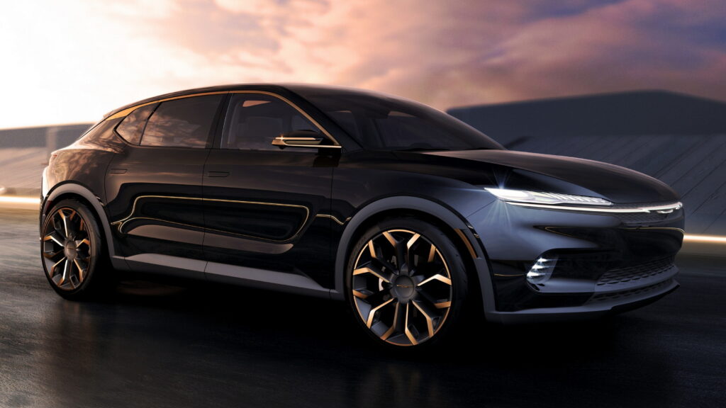     Le crossover électrique de Chrysler arrivera sur les routes en 2025, une nouvelle berline à l'étude