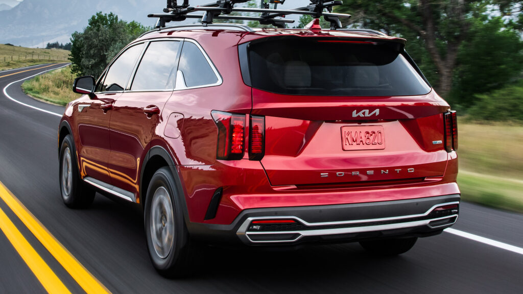 2024 Kia Sorento Hybrid Drops Red And Gets Small Price Hike Carscoops