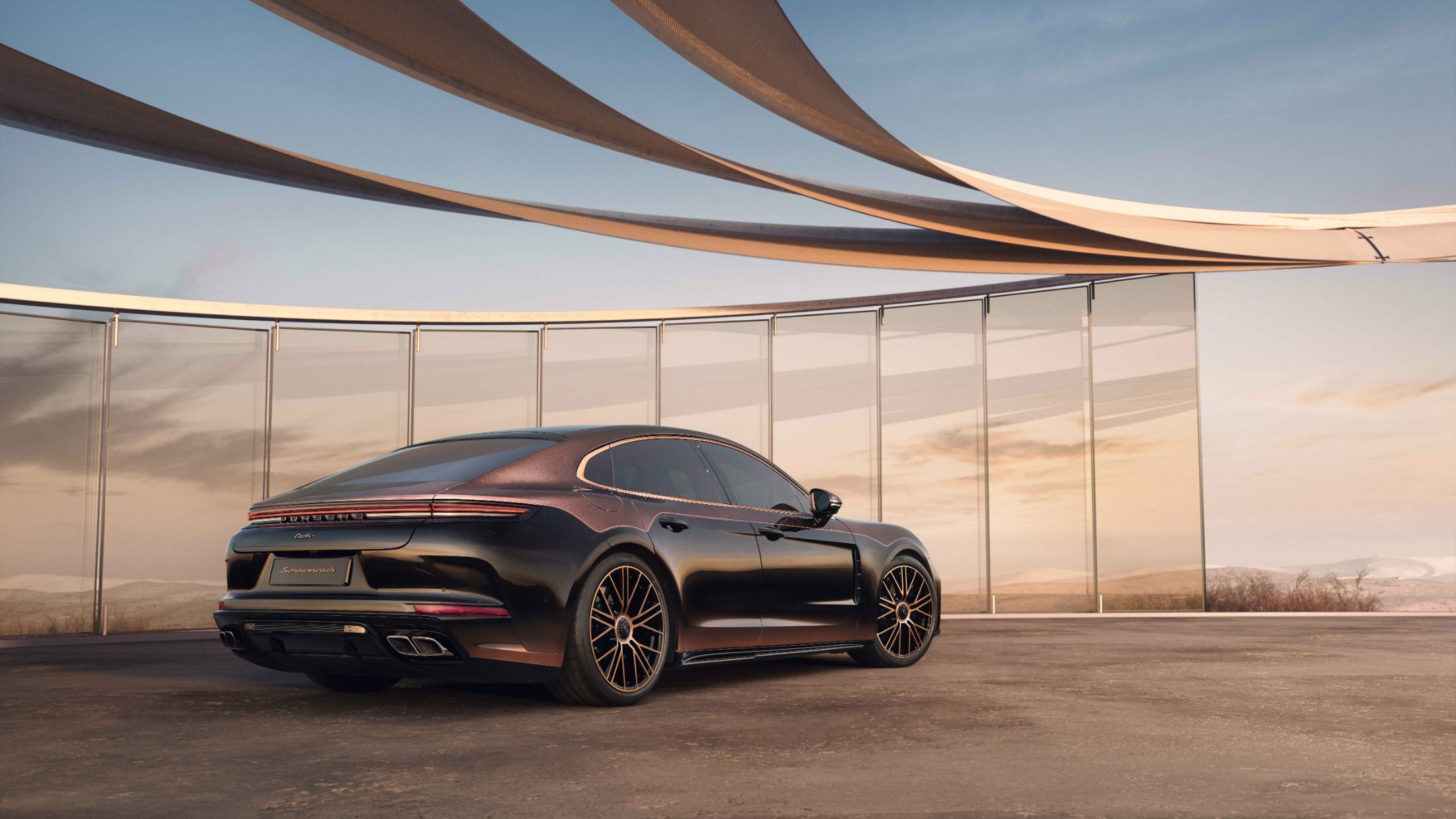 2024 Porsche Panamera Turbo ‘Sonderwunsch’ Gets The Midas Touch With