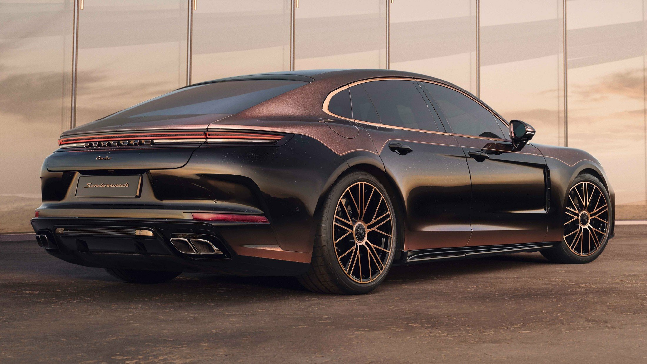 2024 Porsche Panamera Turbo ‘Sonderwunsch’ Gets The Midas Touch With