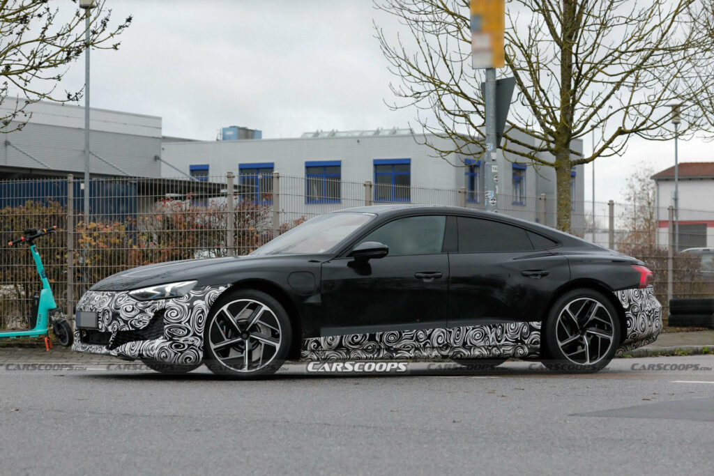 2025 Audi e-tron GT Smiles For Spy Photo Debut, Shows Off New