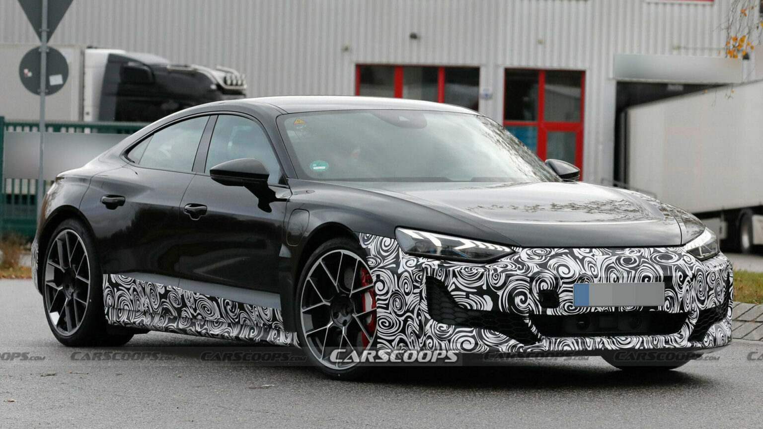 2025 Audi etron GT Smiles For Spy Photo Debut, Shows Off New Bumpers