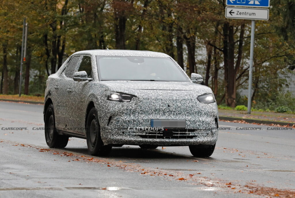 Ford Capri Electric Coupe-SUV Spied Riding On VW ID.5 Gear