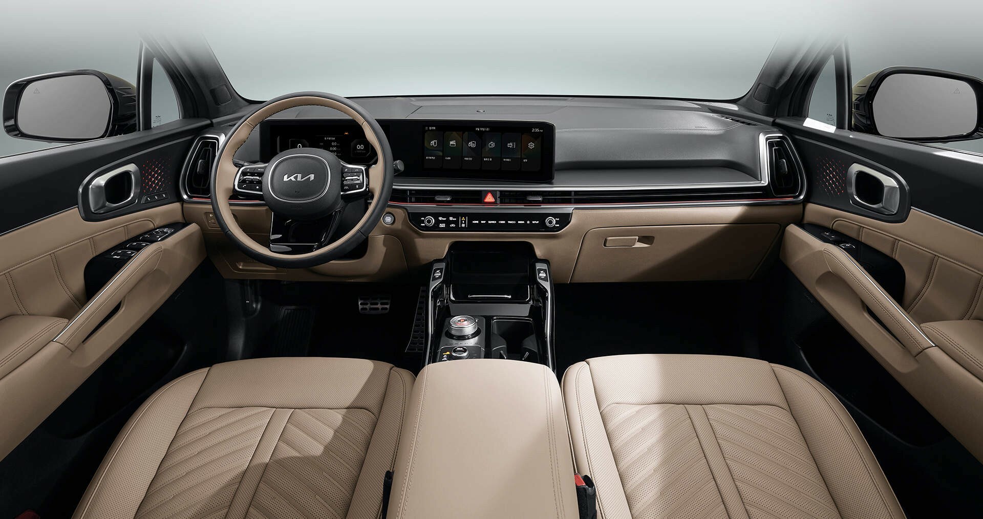 2025 Kia Sorento To Debut Its New Face And Interior For America At The